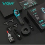 ماشین اصلاح موی سر و صورت شارژی وی جی ار مدل V-886T - Image 4