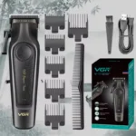 ماشین اصلاح موی سر و صورت شارژی وی جی ار مدل V-197 - Image 5